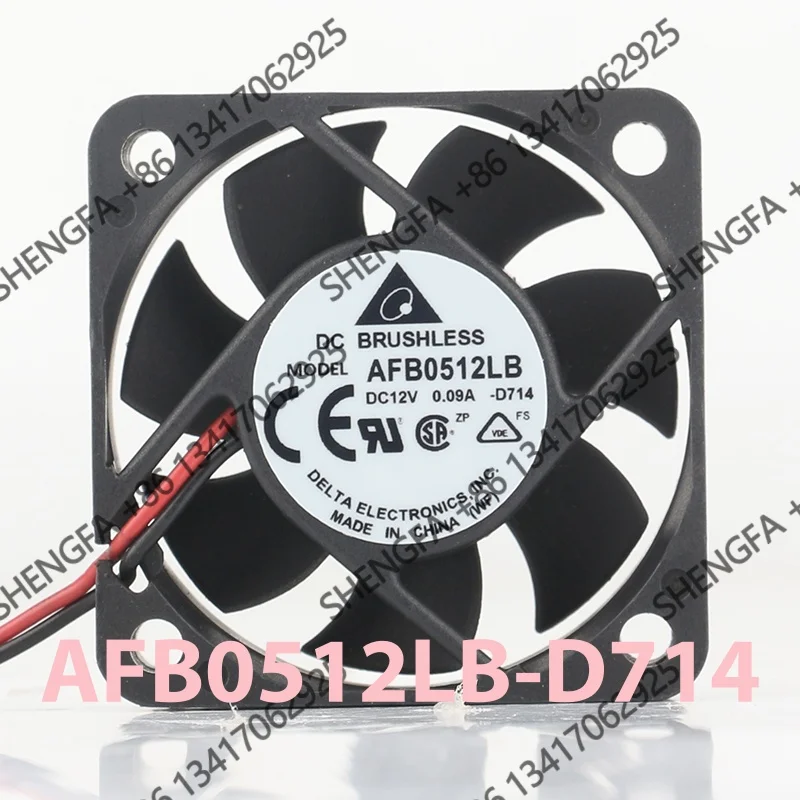 Cooling Fan AFB0512LB-D714 Delta 5V 24V 48V DC 12V 0.09A AC EC 5015 50X50X15MM 5CM PWM Temperature Controlled Maglev Ultra-quiet