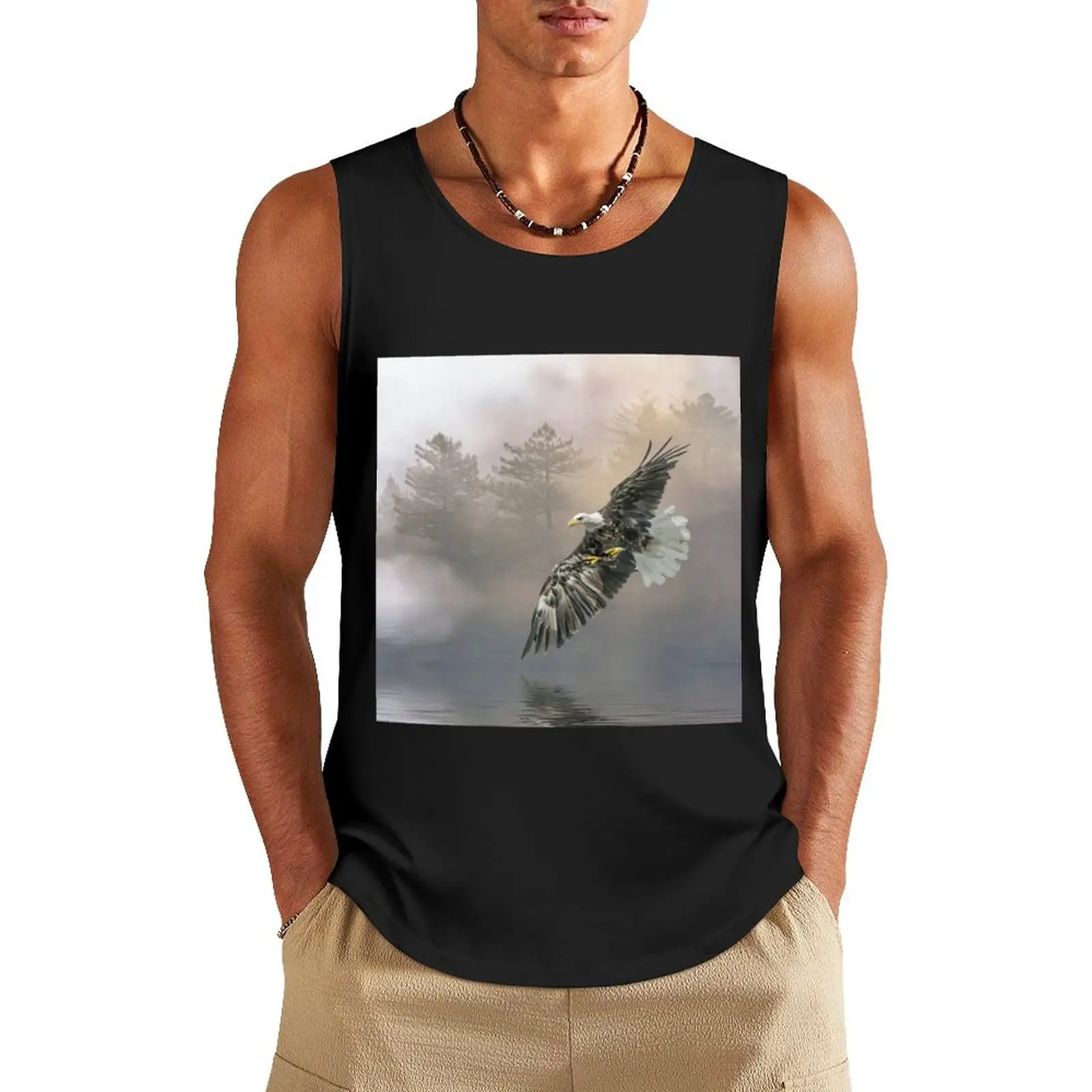 

The Silent Swoop Tank Top summer t-shirt Men's