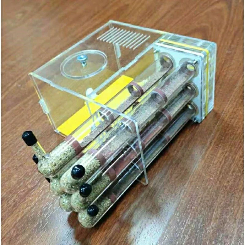 

18 caliber 6 test tube nest ant workshop large capacity ant nest birthday gift mini pet bamboo joint nest high moisture content