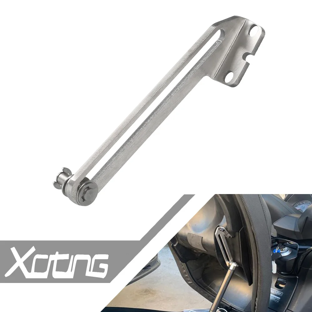 

XCITING 250/300/500 Motorcycle Seat Stopper Tracks Parts Open Angle Increases Bracket For KYMCO Downtown 300i/350i R250Fi R FI