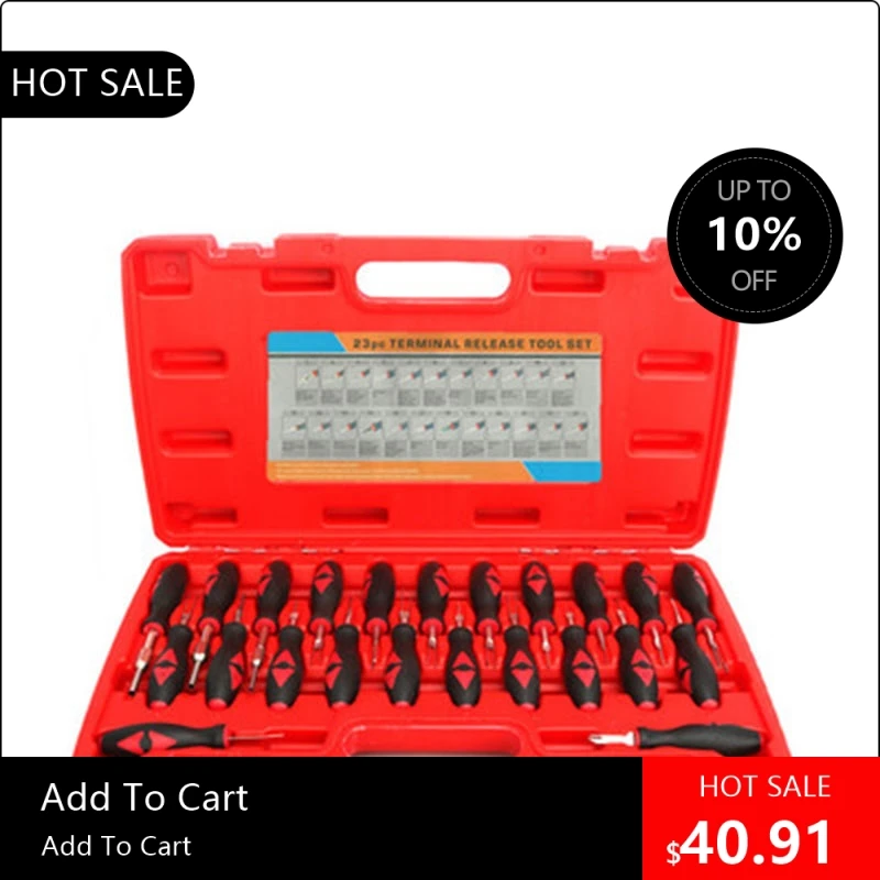 

818003 Полезный 23 шт. универсальный инструмент для снятия автомобиля, электрический разъем, обжимной разъем для проводки, штифт Relea