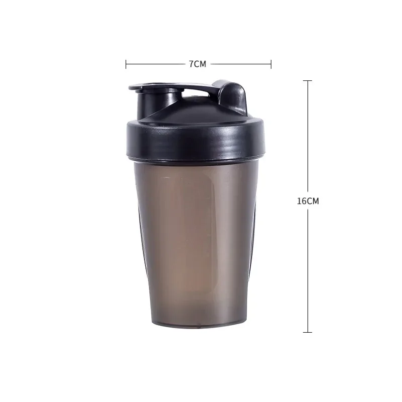 1 PC 400ml portable luxury high-class milkshake cup sports fitness protein powder shake cup gift soybean milk cup images - 6