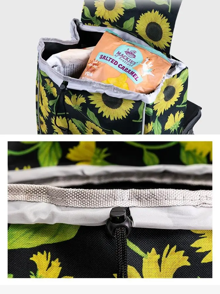 

New Ox Cloth Canvas op Cart Small Hand-Pulled Lage Climbing Stairs Hand Tru Bag Portable cery op Cart