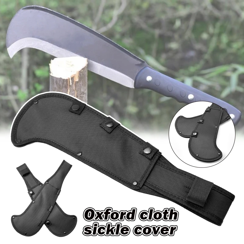 

39cm Universal Sickle Knife Sheath Knife Cover Oxford Cloth Camping Knives Sleeves Culinary Knives Guards Knife Blade Protectors