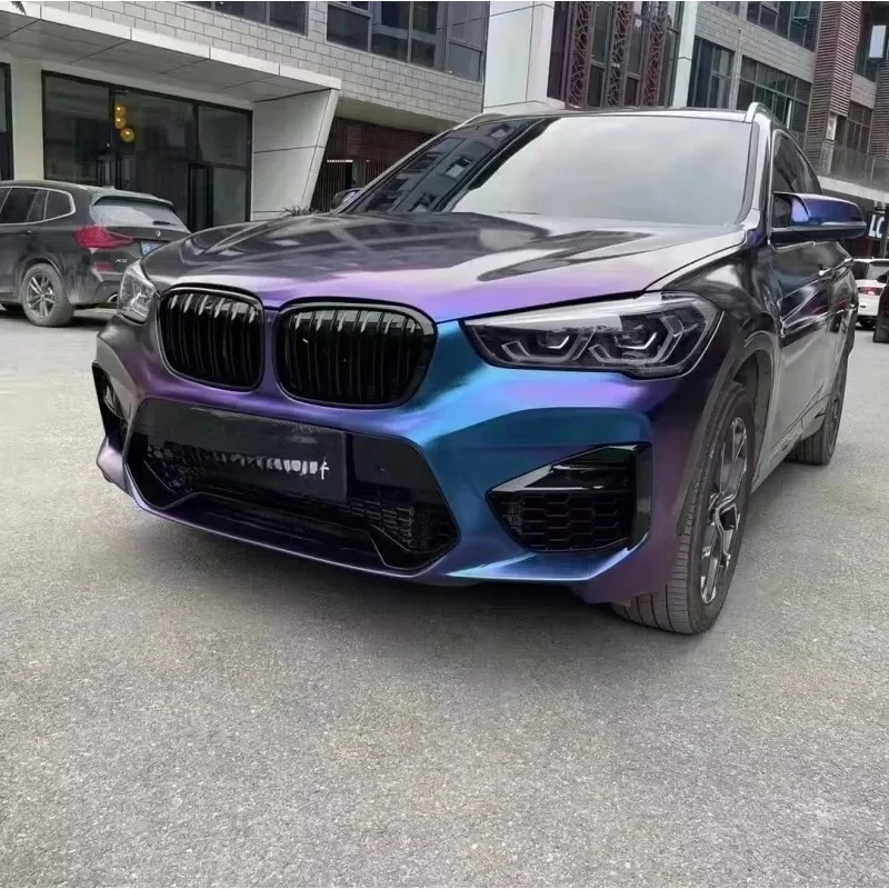

Bestseller X1 F48/F49 15-22 Upgrade Modification Kit Front Bumper Rear Surround Center Grille Compatible with G08 X Series