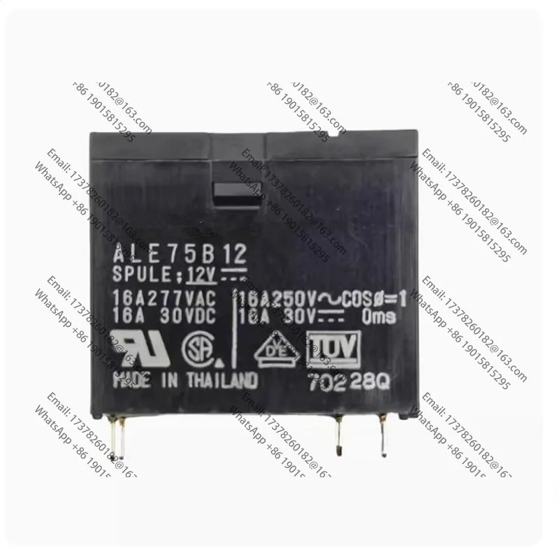 

NEW ALE75B12AL 12V DCV12 12DCV 16A 4PIN relay