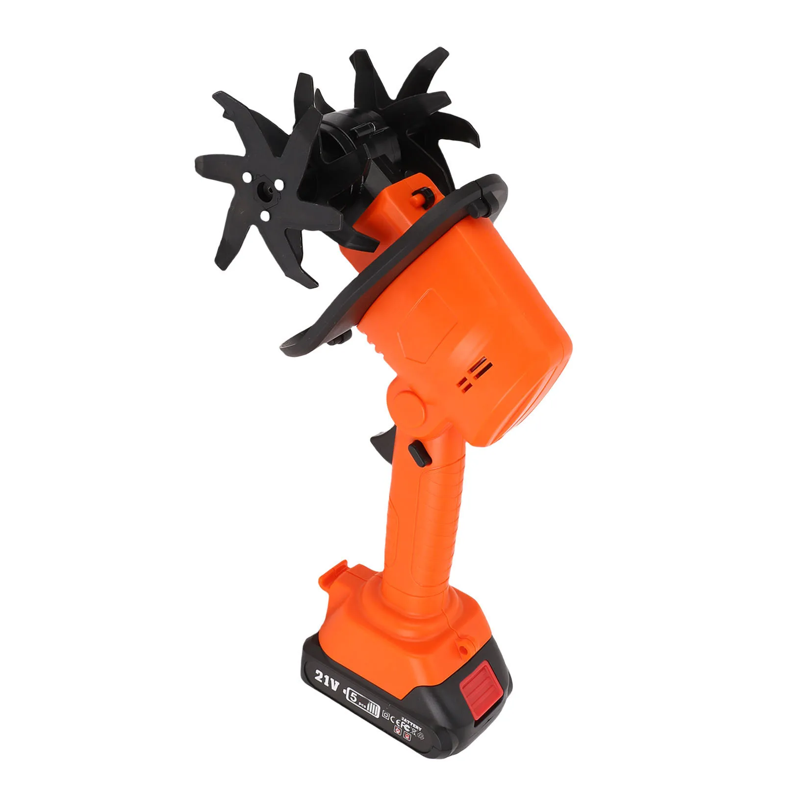 

Электрический культиватор, беспроводной электрический культиватор, аккумулятор 1,5 Ач для рыхления почвы, прополки, траншей для газонов, теплиц