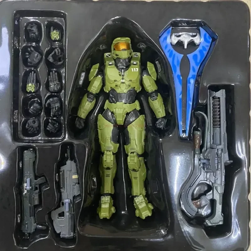 Halo Infinity Master Chief Mjolnir Mk Vi 1/12, figura de acción de 18cm, escala 17,5, 6 pulgadas, Re:edit Gen.3 117 Ko\'s 1000, modelo de muñeca de