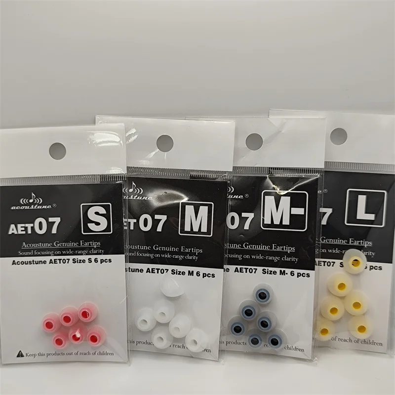 Acoustune Genuine Ear Tips For AET07 Eartips Silicone Earbuds in Ear Earphone IEM Earplugs Accessories
