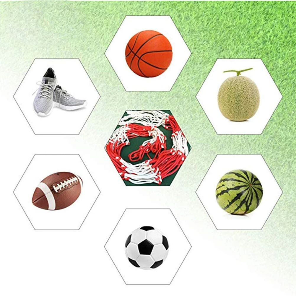 

Durable Ball Storage Net Bag for Basketball Soccer Volleyball Sports Team Equipment Pocket Large Capacity Space for Schools