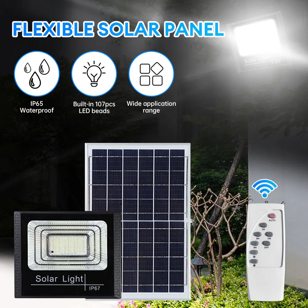 

Household Solar Powered Courtyard Lights Outdoor Waterproof Ultra Bright Street Lights High-Power Lighting Fixtures