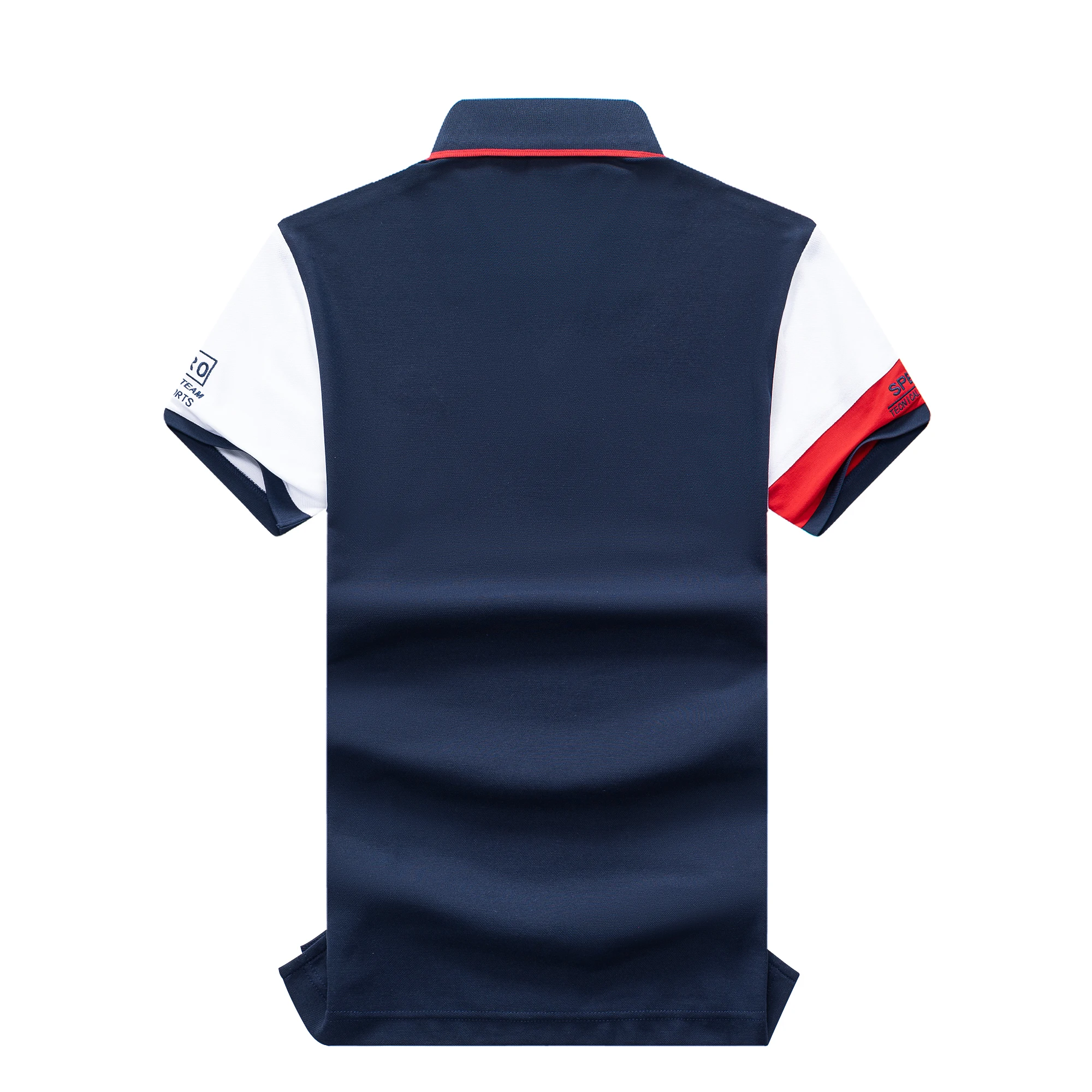 New Arrivals Men's Polos Shirts Short Sleeve Casual Sports Collar T-Shirts Male Clothing for Sports