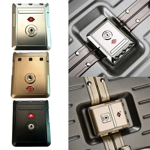 TSA 3 자리 콤비네이션 잠금 휴대용 잠금 캐치 자물쇠, 여행 가방 수하물 코드 잠금, 보안 도구 캐비닛 사물함 