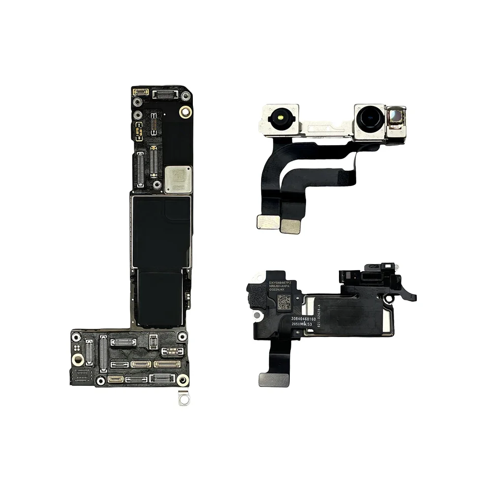 

New Original Used Motherboard With Face ID For IPhone 12 12mini 12pro 12pro Max 64GB 128GB 256GB 512GB Mobile Phone Storage Opti