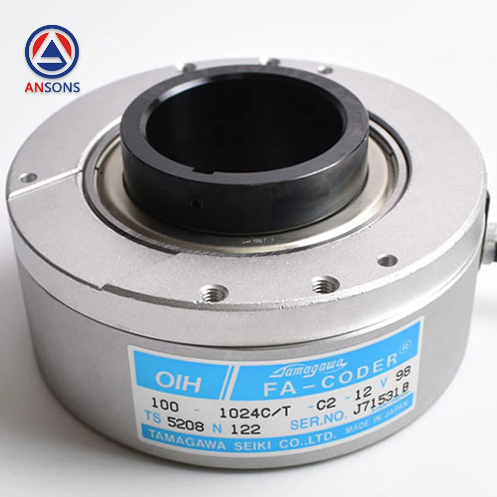 TS5208N122 FA-CODER 100-1024C/T OIH Hitachi Tamagawa Elevator Rotary Encoder Ansons Elevator Spare Parts