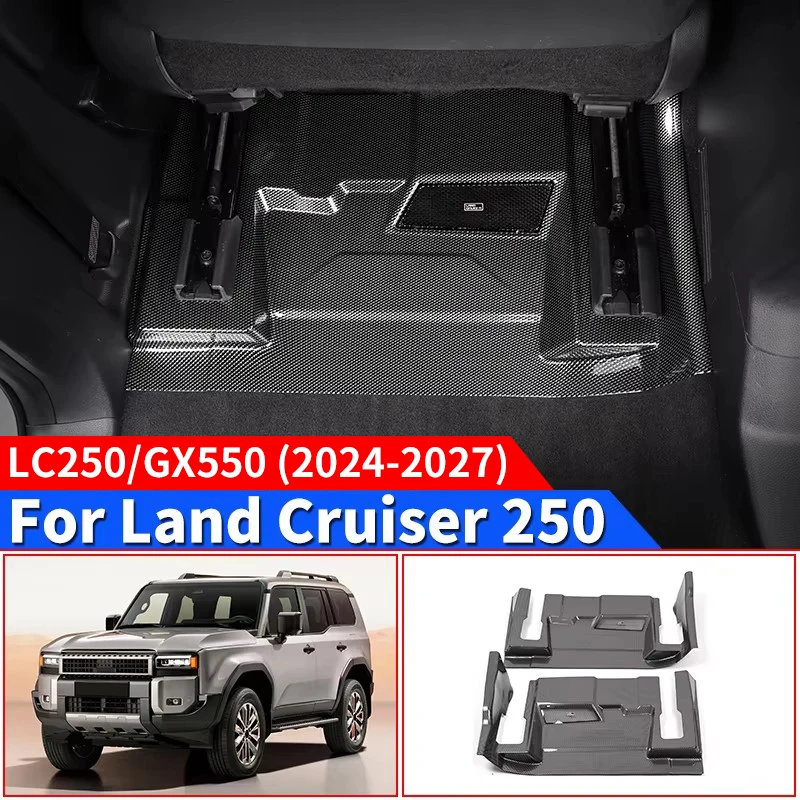 For Toyota Land Cruiser 250 Prado LC250 FJ250 J250 Lexus GX550 2024-2027 ABS Seat Bottom Air Vent Protector Cover Accessories