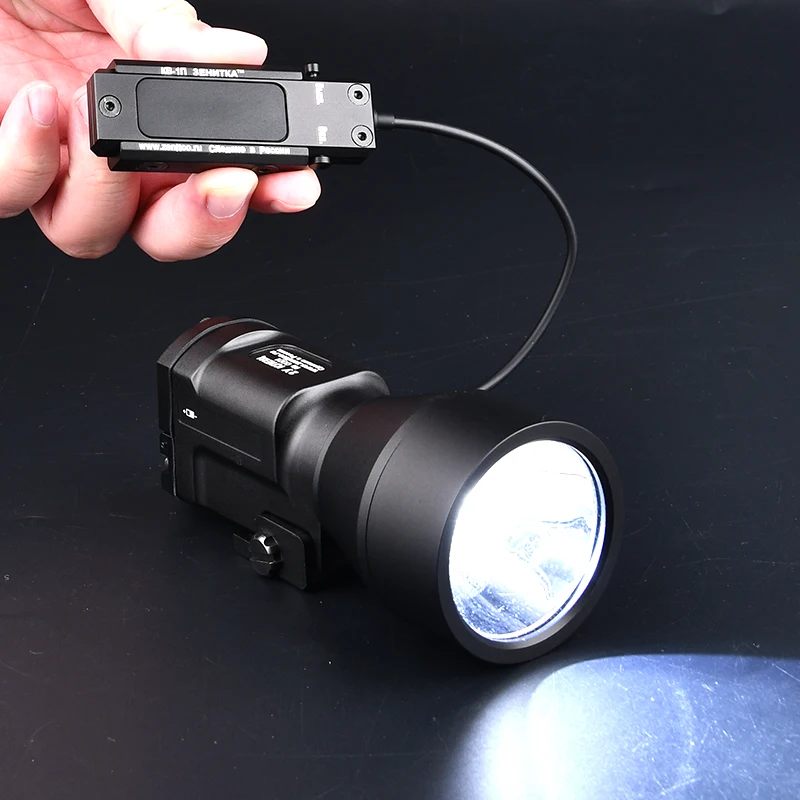 الادسنس التكتيكية AK47 LED ستروب كشاف ضوء مفتاح بالتحكم عن بعد سلاح الصيد مصباح يدوي Klesch 2U 2P Zenitc AK-SD ترقية Klesch-1S
