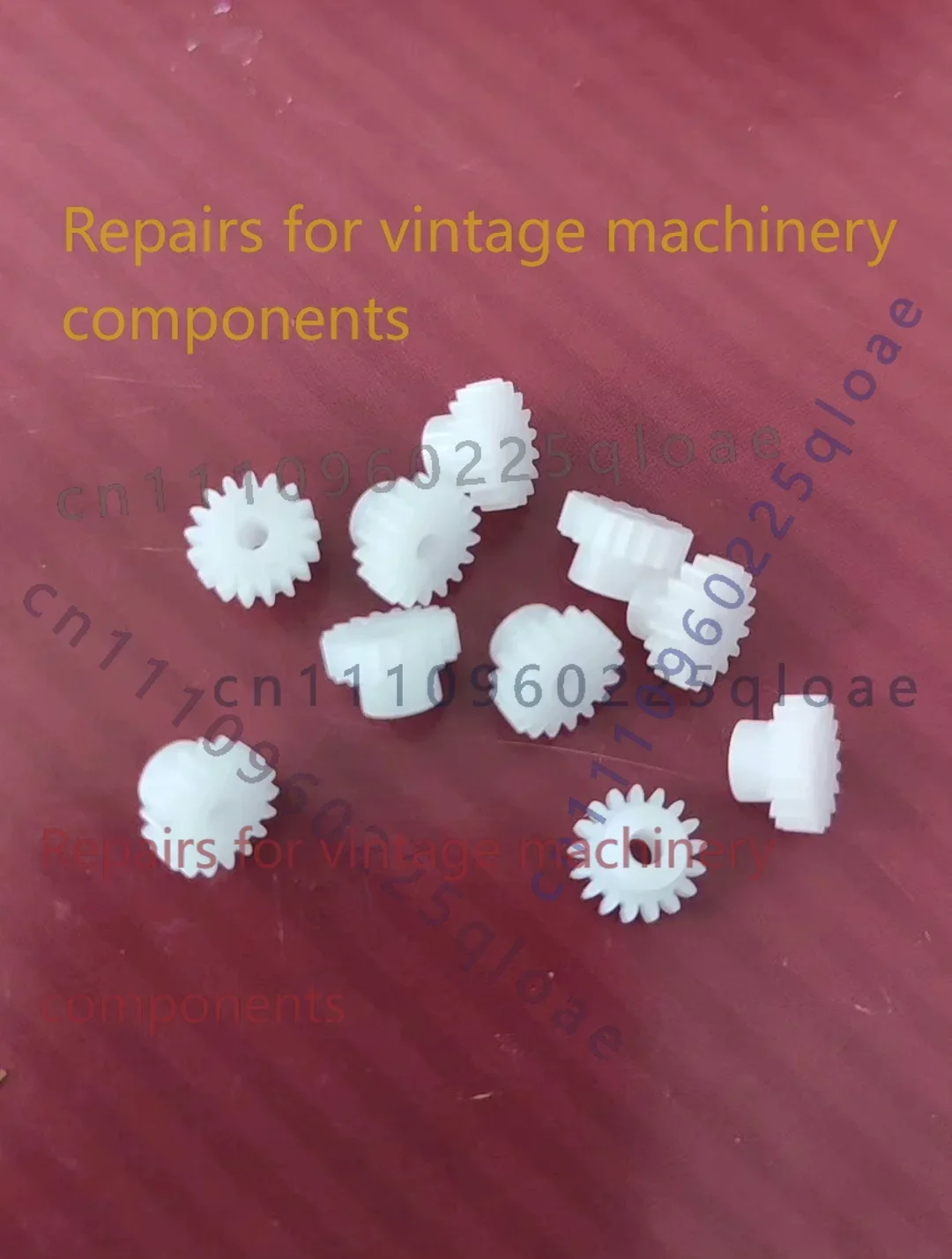 Vintage Green Button Walkman 17T Injection Plastic Gear FOR SONY TCM-190 Cassette Mechanism Repair Parts