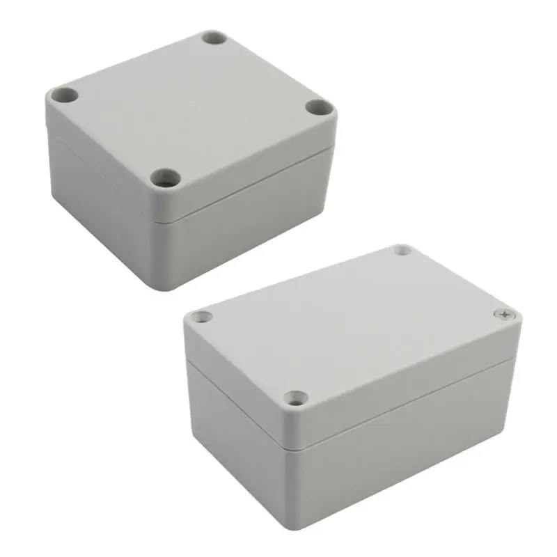 652F DIY Plastic Outdoor Waterproof Junction Boxes Electrical Control Terminal Wiring Connection Power Enclosure for Case Sealed