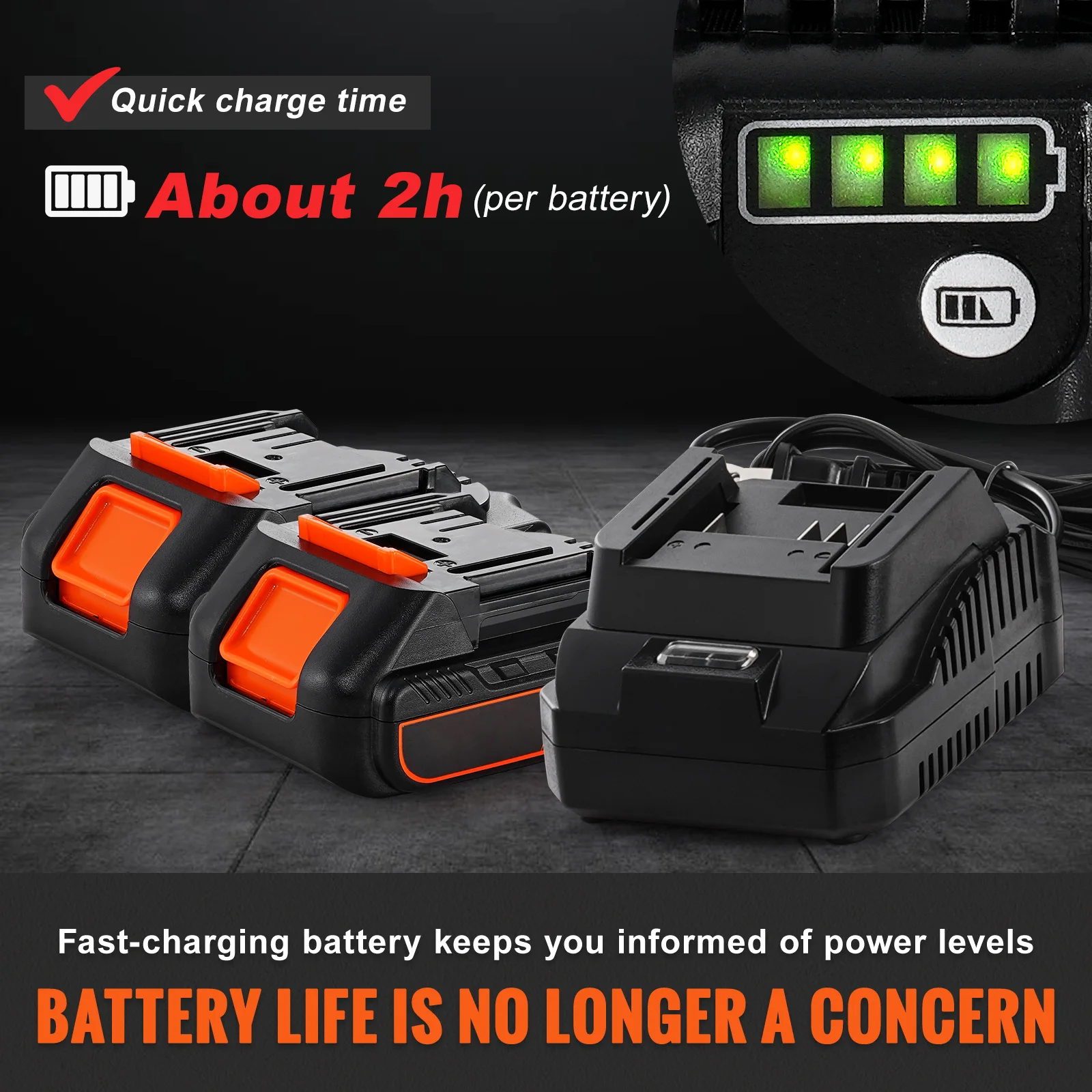 SucceBuy 10000PSI 20-вольтовый беспроводной электрический смазочный пистолет, комплект с питанием от батареи и двумя батареями, чехол для переноски, зарядное устройство в комплекте