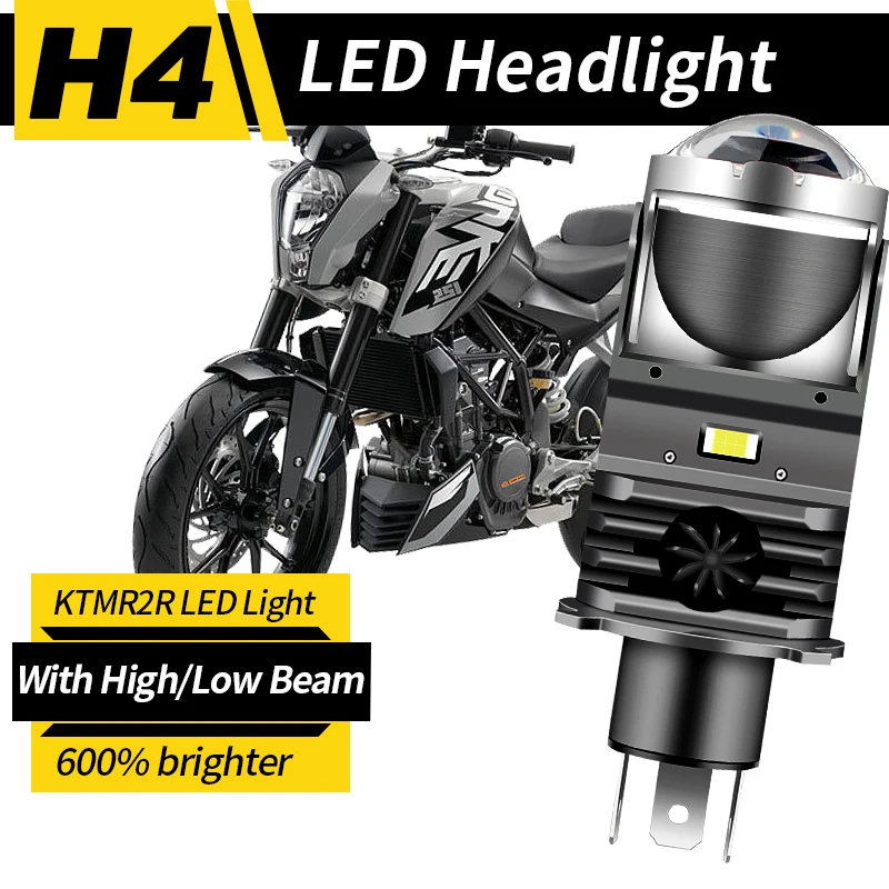 1PC H4 Led Headligh… - image