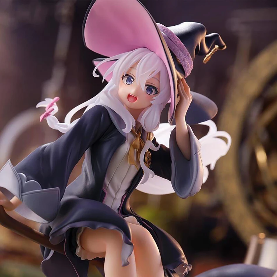 أنيمي تجول الساحرة: رحلة Elaina PVC عمل الشكل Kawaii فتاة جمع لطيف غرفة الديكور المنقولة نموذج دمية لعبة #4