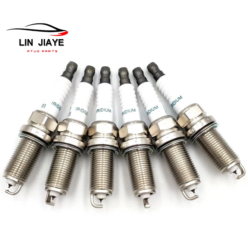 4/6Pcs Hot Sale Iridium Spark Plug 90919-01247 FK20HR11 For Toyota Camry Highlander RAV4 Lexus V6 3.5L Prado Venza 9091901247