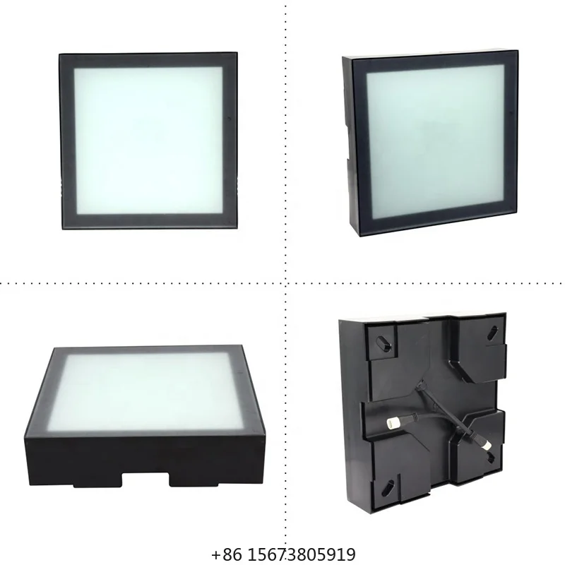 2023 Popular 30x30cm Light up Active Game Gaming Grid LED Floor Tiles - view 4