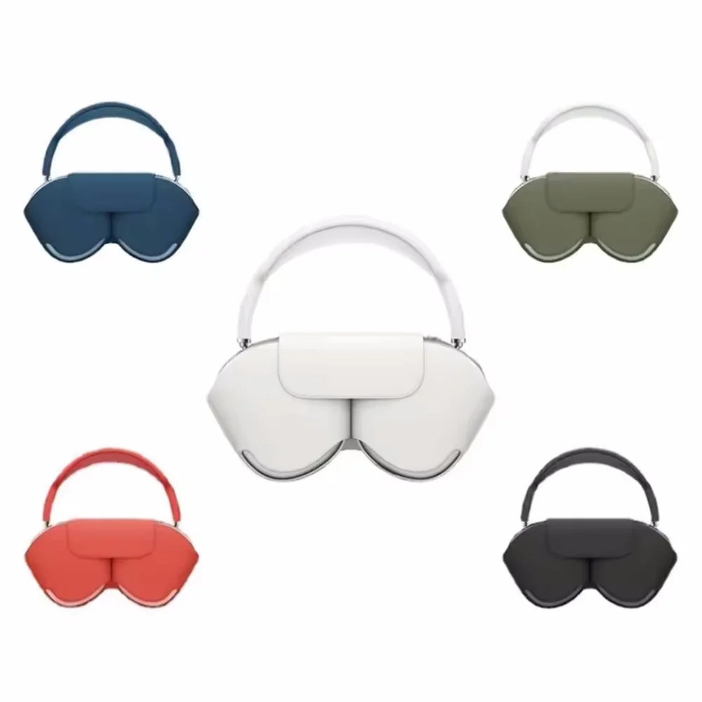 für Airpods Max Kopfhörer-Schutzhülle, weiche Ledertasche gegen Stürze und Kratzer, Kopfhörer-Zubehör für Airpods Max