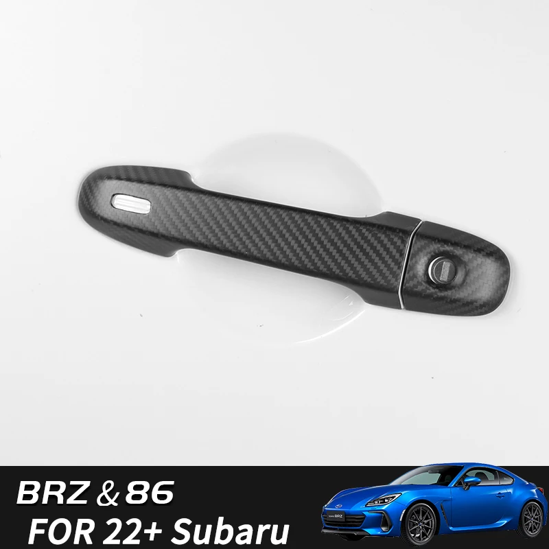 

Night Kids Suitable for 22+ Toyota 86 Subaru BRZ modified carbon fiber handle stickers