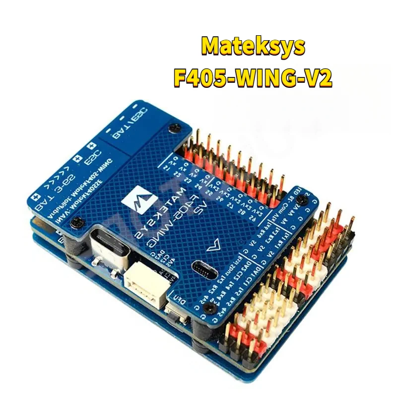 

Matek F405-WING V2 FC for ArduPilot/INAV - 30.5x30.5mm Fixed Wing w/ OSD & Blackbox