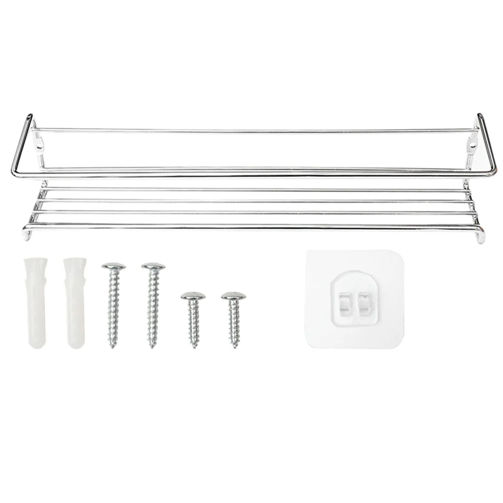 

Spice Rack Storage ganizer WallMounted Kitchen Seasoning HighQuality Metal AntiRust CorrosionProof Waterproof