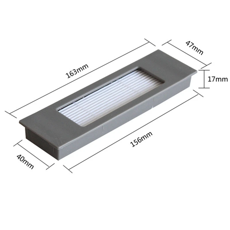 Filtro Hepa para Ecovacs Deebot OZMO 920 950 T8 T9 Yeedi 2, Escova Lateral Principal, Peças De Reposição Mop