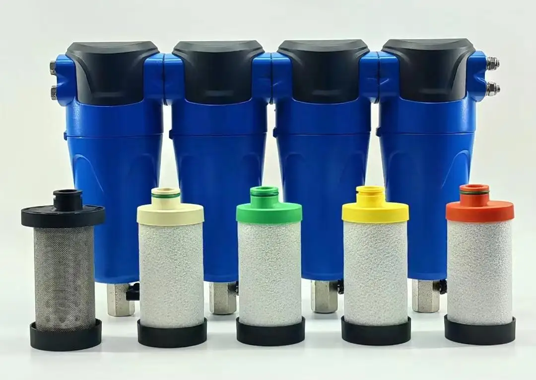 

1/2 ''3/4'' 1'' поток воздуха 1,5 Нм3/мин воздушный компрессор сушилка сжатый воздух газовый фильтр элемент корпуса