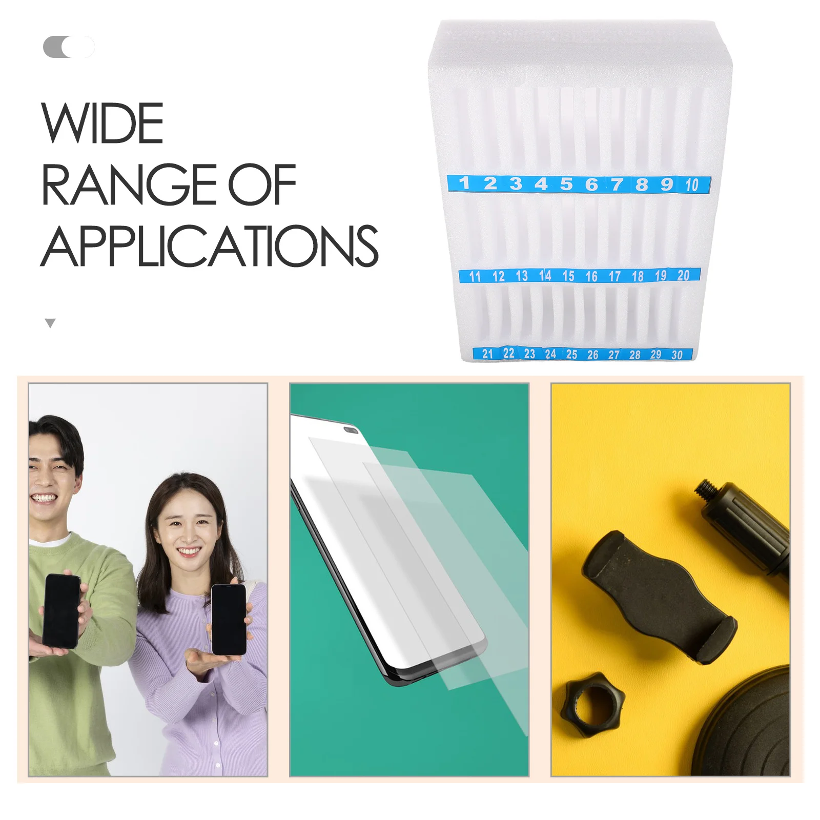 Multi Compartment Desktop Phone Organizer Box For Mobile Phones Accessories Storage Tempered Glass Rack Eyelash Holder