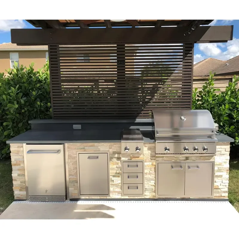 Outdoor Kitchen Set with Bbq and Pizza Oven Outdoor Kitchen Bbq Island Stainless Outdoor Kitchen