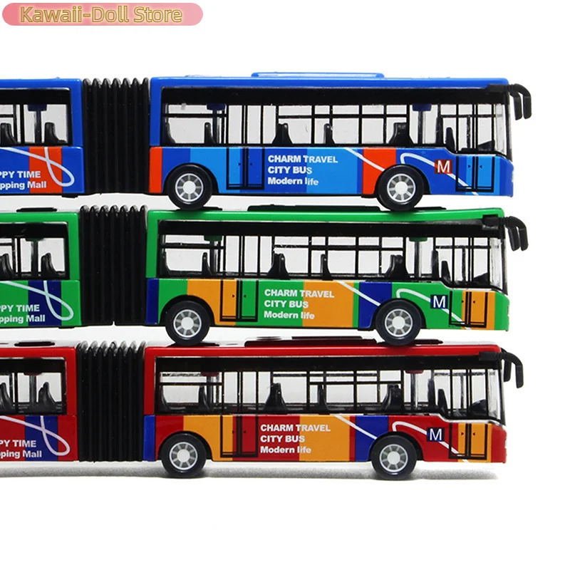 1 pezzo Inerzia Modello di Veicolo Giocattoli Educativi Per I Bambini 1/64 Pressofuso In Lega di Città Bus Tirare Indietro Auto Giocattolo Per Bambini Auto Ragazzi regalo