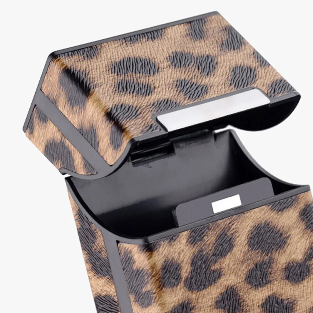 

2pcs Case Men Cigarette Box Protector Protector Portable Cigar Box Cover Smoke Accessories Durable Storage Holder