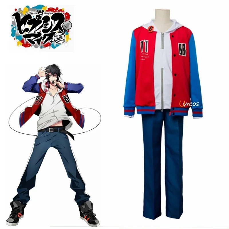 

Division Rap Battle DRB Hypnosis Mic Yamada Ichiro Cosplay Costume Outfit Adult Women Men Halloween Carnival Costume Custom Made