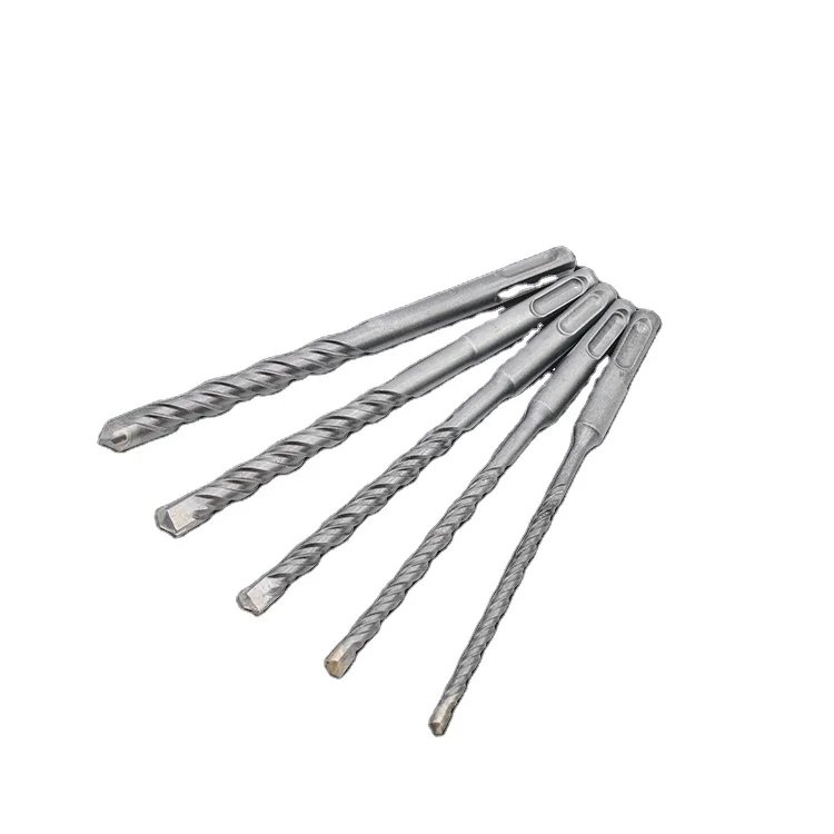 CROWNMAN Power Tools Accessories 5/6/8/10/12*160mm Drilling Carbide Tipped Bit Masonry Drill for Electric Hammer Drill Bit Set