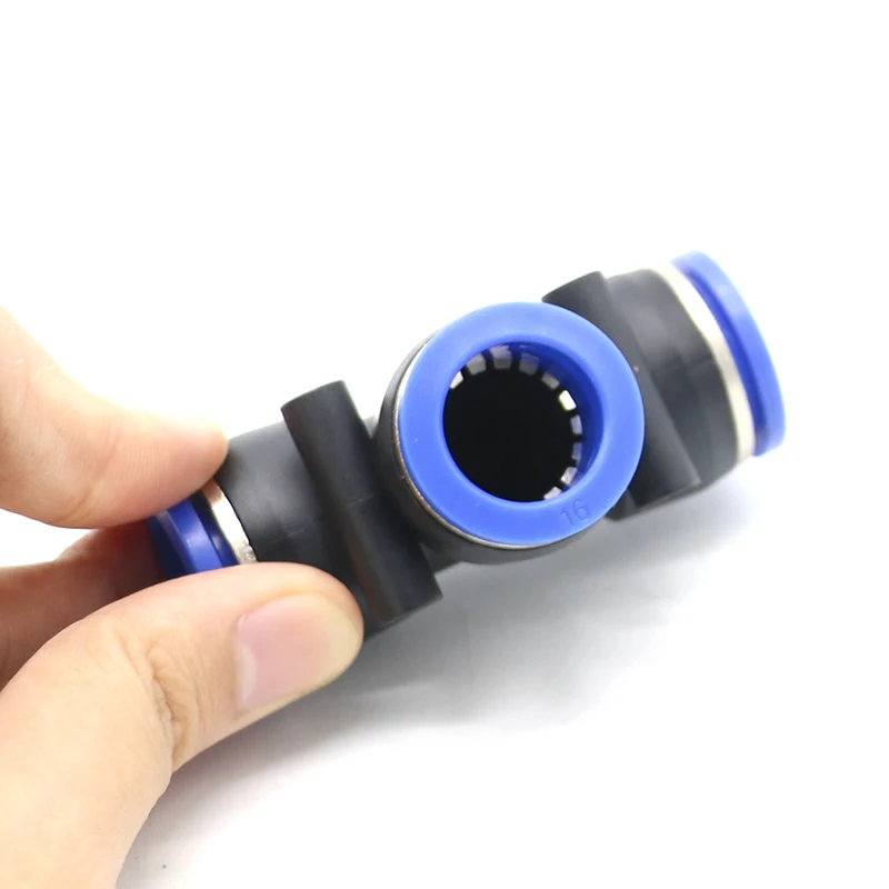 Pneumatic Fitting Tube Connector Fittings Air Quick Water Pipe Push In Hose Quick Couping OD 4mm 6mm 8mm 10mm 12mm Multiple type 5
