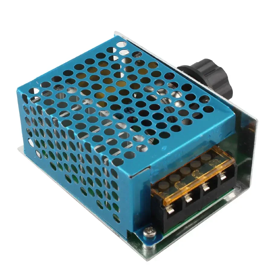 1Pcs 4000W High-Power Voltage Regulator for AC Motor Control with Dimming, Speed Regulation, and Temperature Control