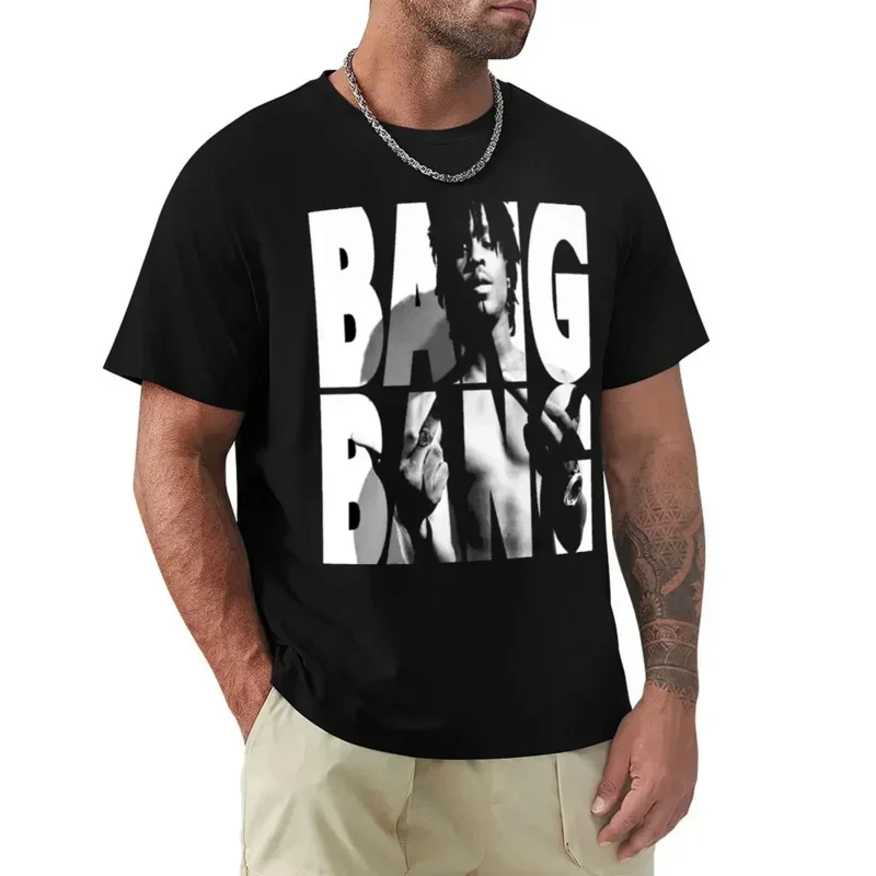 Chief Keef bang bang T-shirt sweat quick drying mens clothes