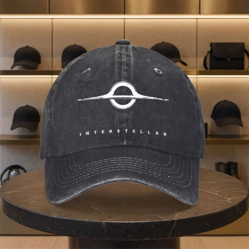 Interstellar Spaceship Print Unisex Baseball Cap Duckbill Cap for Golf Casual Outdoor