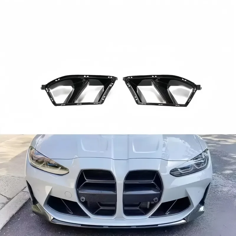 Competition 2021 2020 - Prepreg Dry Carbon G80 M3 Front Vents Air Ducts For G82 G83 M4 Front Vents Air Ducts