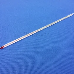 30cm long Red liquid thermometers 0 -200 degree centigrade chemical experiment teaching tools