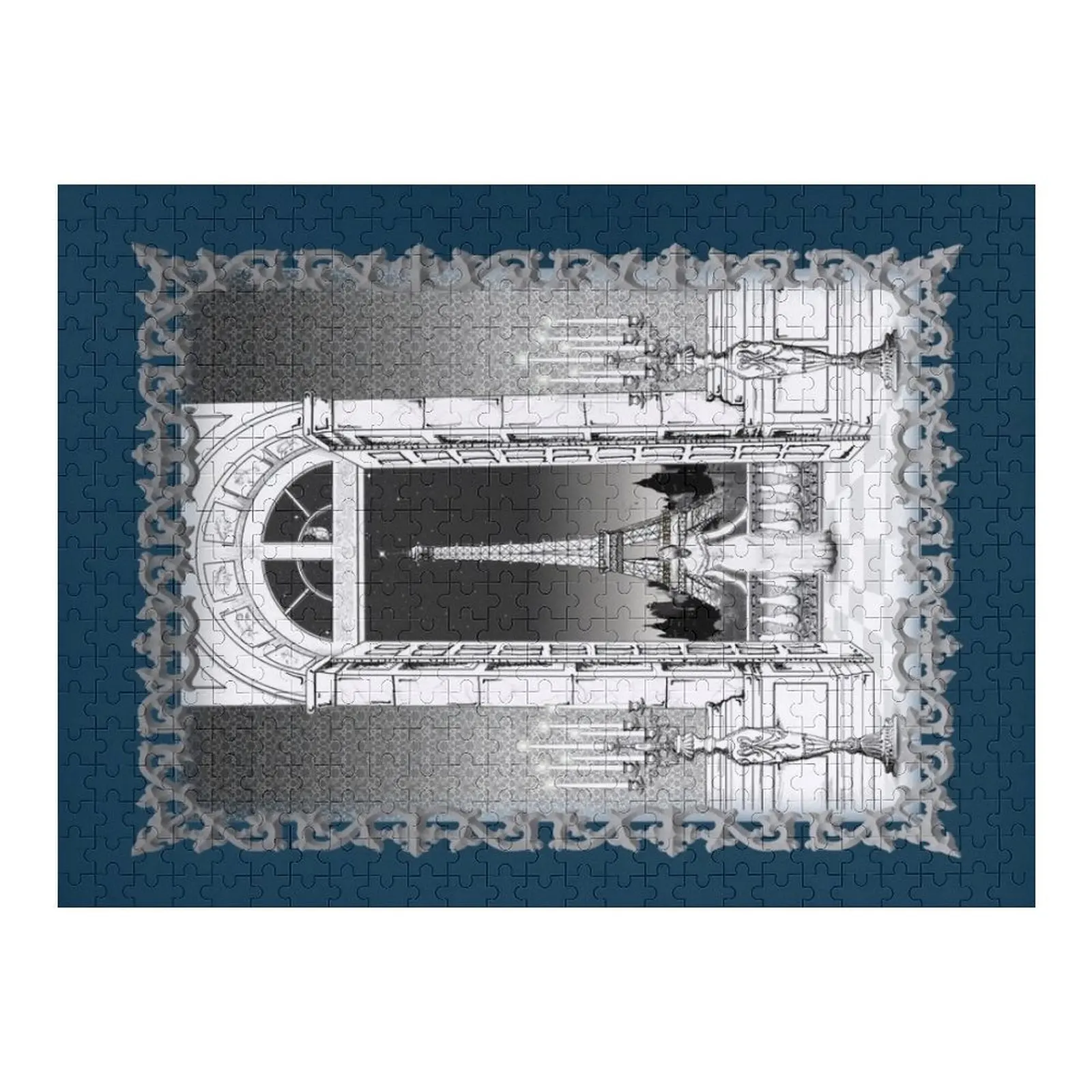 

Пазл «Леди и башня» на заказ, детская игрушка, персонализированная для детей, весы, двигатели, детская игрушка-головоломка на заказ