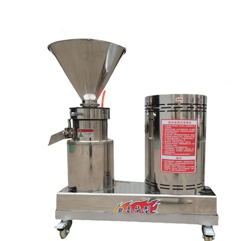 Seasoning Processing Machinery Tomato Paste Making Machine Peanut Butter Tahini Machine Small Colloid Mill Machine