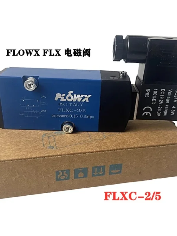 FLOWX FLX solenoid valve FLXC-2/5S FLX-C2/5 single control dual control directional solenoid valve