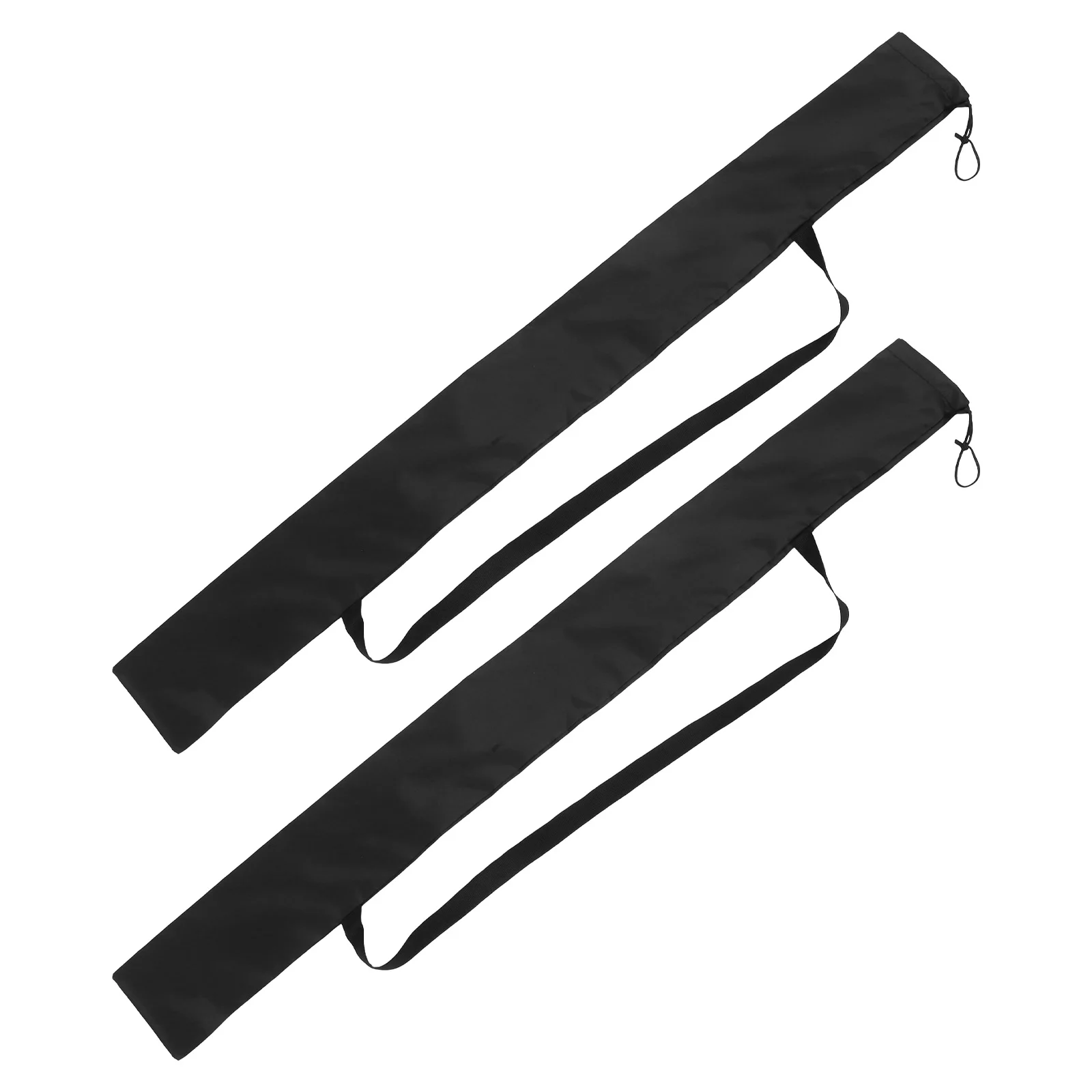 

2 Pcs Rolling Ball Baseball Storage Bag Equipment Training Bat Covers for Large Hockey Cloth